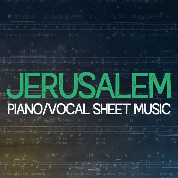 Jerusalem - Piano/Vocal Sheet Music