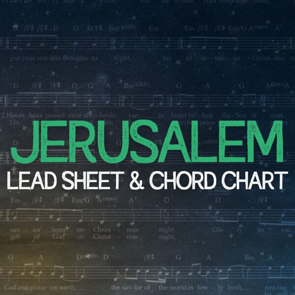 Jerusalem - Lead Sheet & Chord Chart