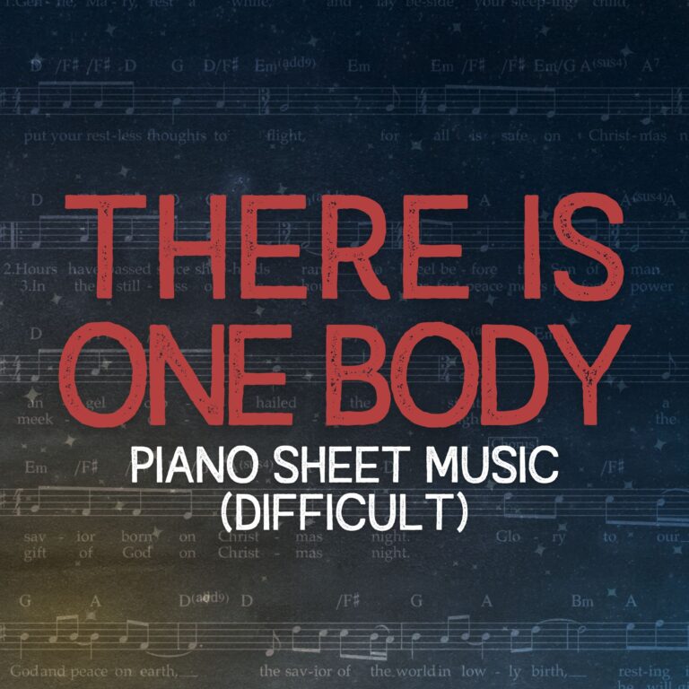 There is One Body.Piano